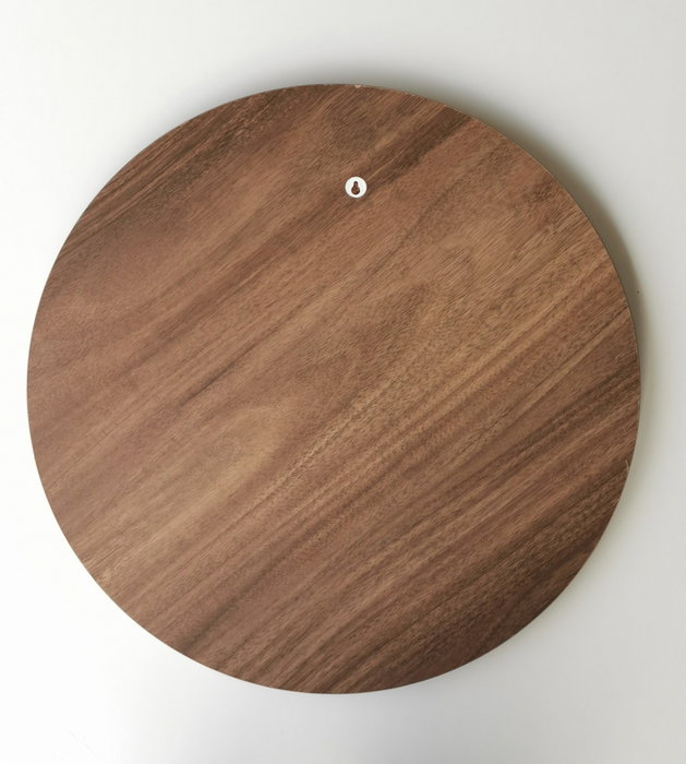 Hanah Home Espejo Decorativo Yuvarlak Ceviz A707 Nogal